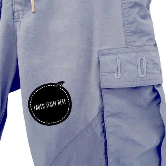 Air Jordan Sport DNA Cargo Pocket Casual Blue Nylon Pants Men’s Size XS - Picture 10 of 11